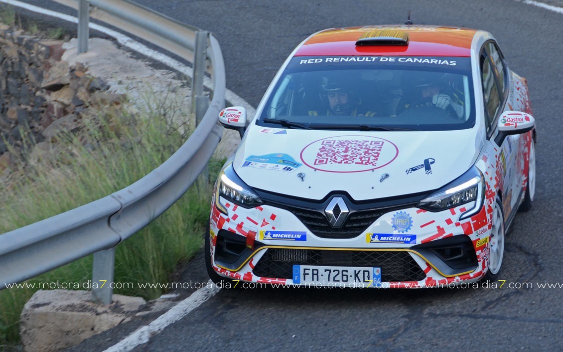 Manuel Hernández y David Bethencourt,  motivados a darlo todo en el Rally de Teror