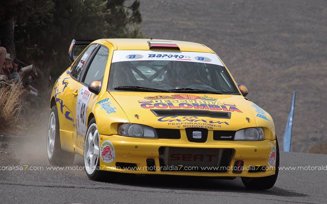 Oliver Rodríguez-Iván Rodríguez, ganadores en el Rallysprint Tomás Viera