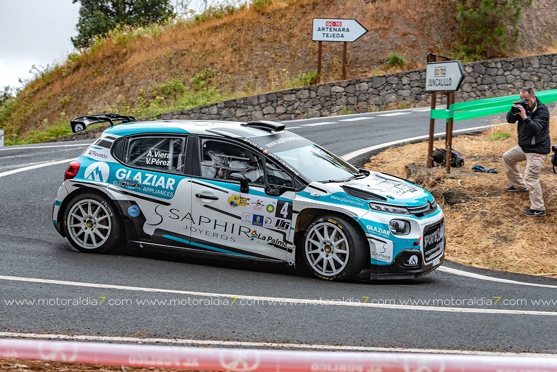 80 equipos en el Rally Santa Brígida