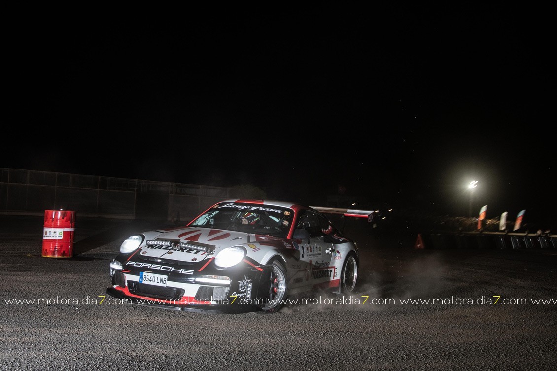 Yeray Lemes-Aitor Cambeiro encabezan el Rally de Teguise