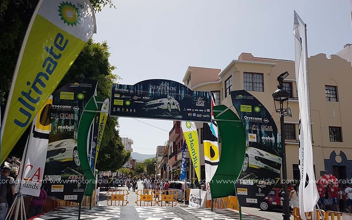 Suspendidos los tramos nocturnos del Rally Senderos de La Palma
