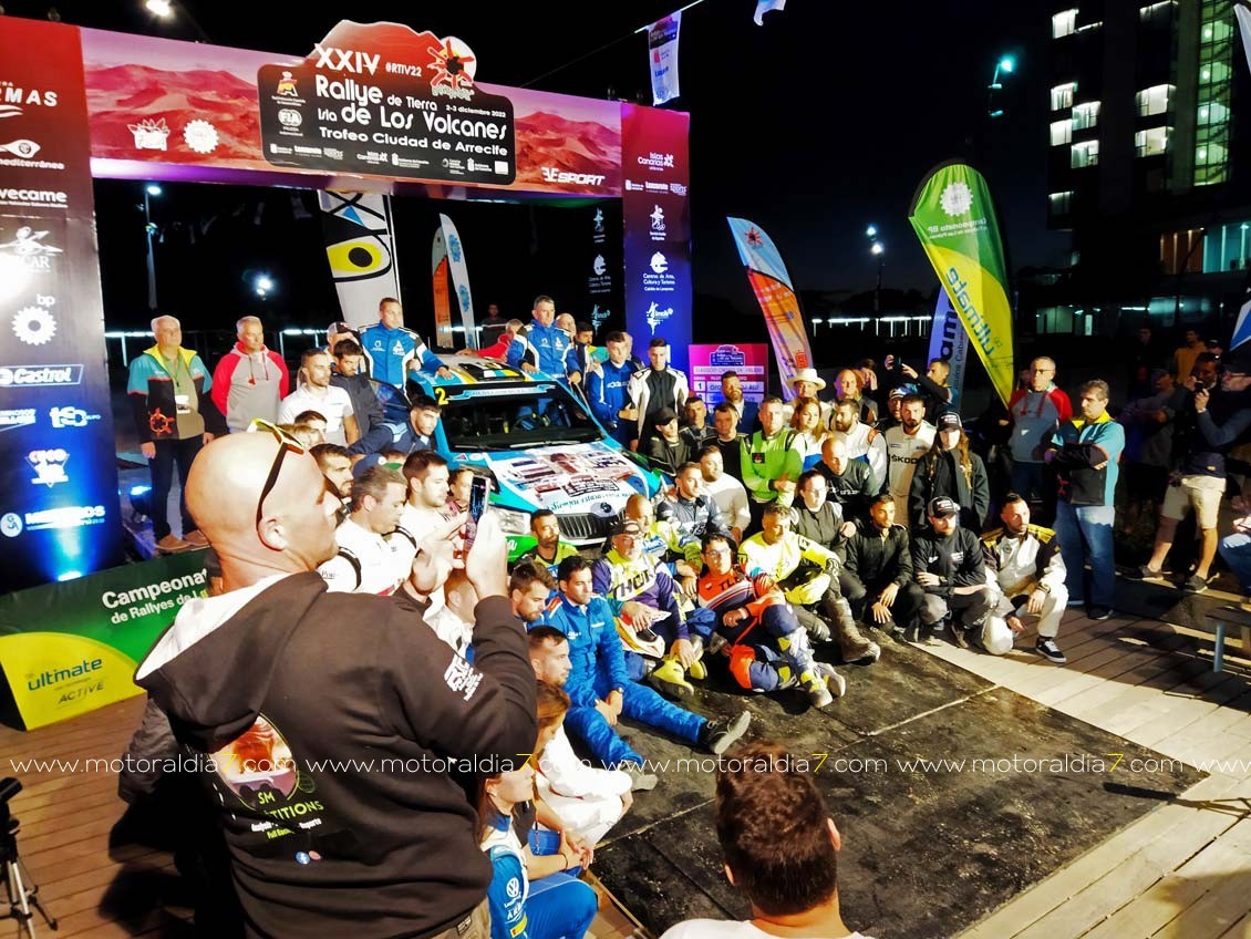 El Rally Isla de Los Volcanes arrancará con espectáculo