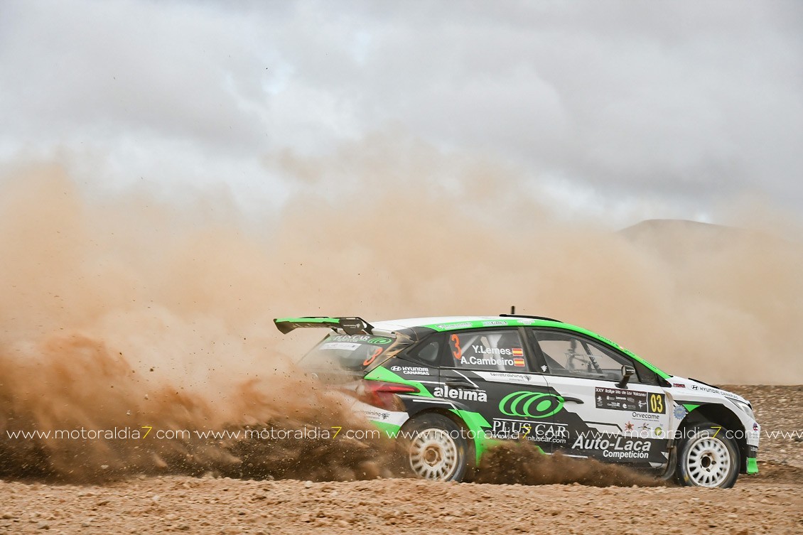 Mads Otsberg, ganó sin oposición en el Rally Isla de Los Volcanes