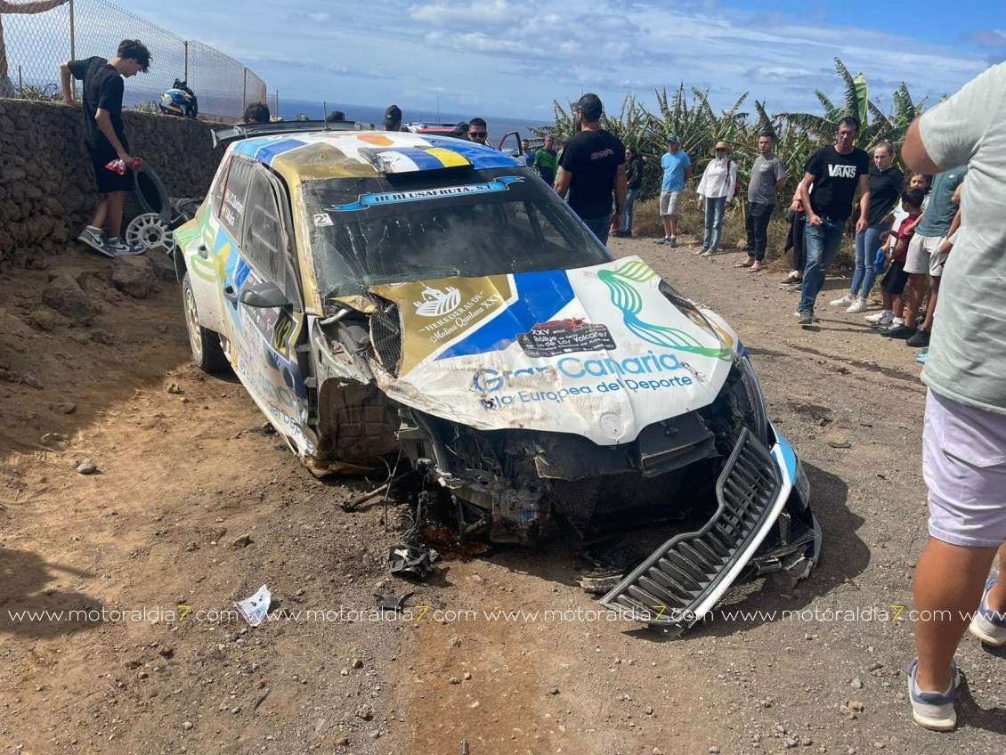 Mads Otsberg, ganó sin oposición en el Rally Isla de Los Volcanes