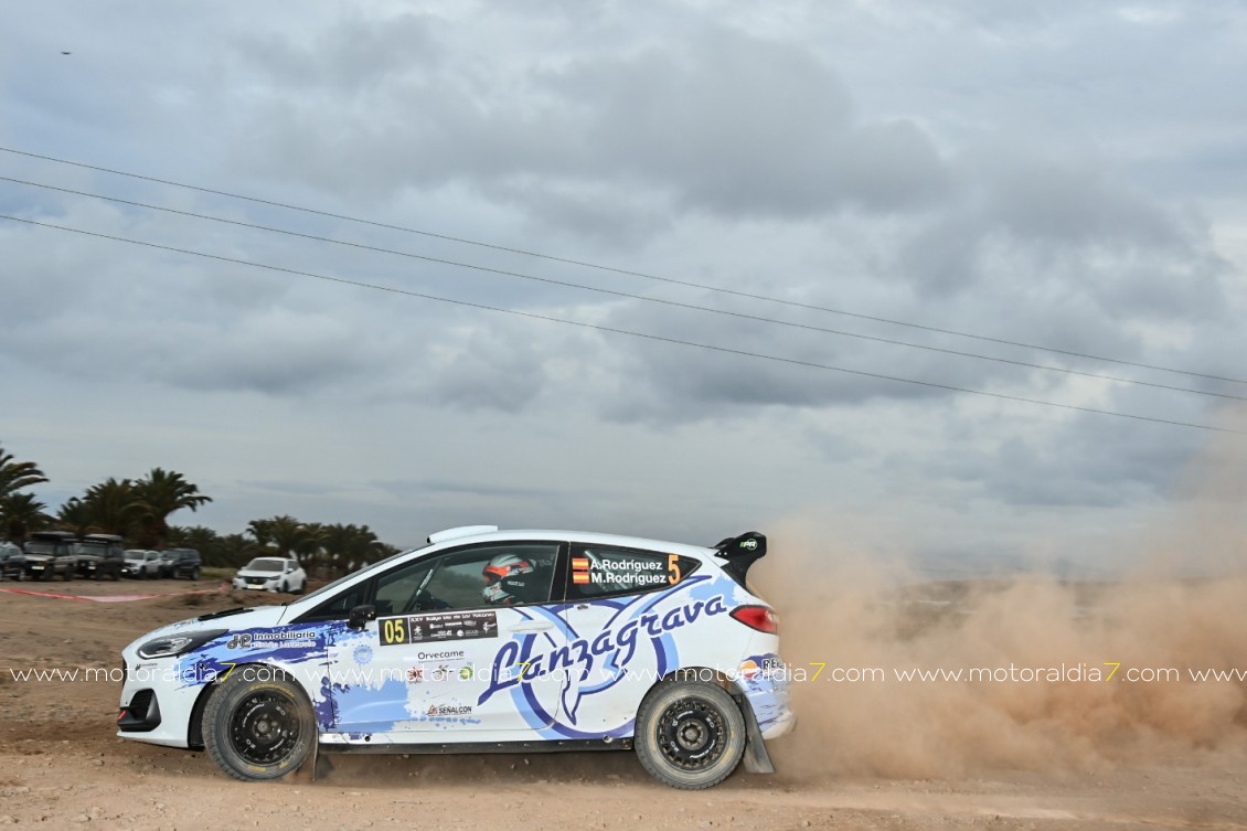 Mads Otsberg, ganó sin oposición en el Rally Isla de Los Volcanes
