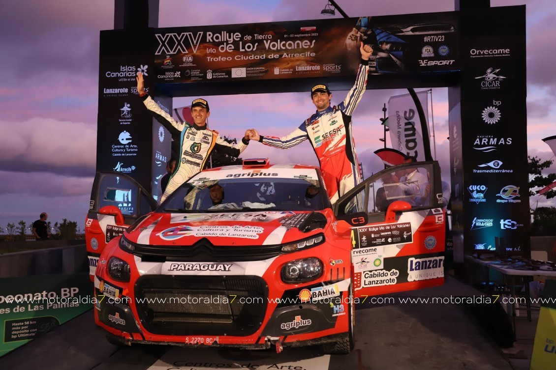 Rally Isla de Los Volcanes, importante salto internacional