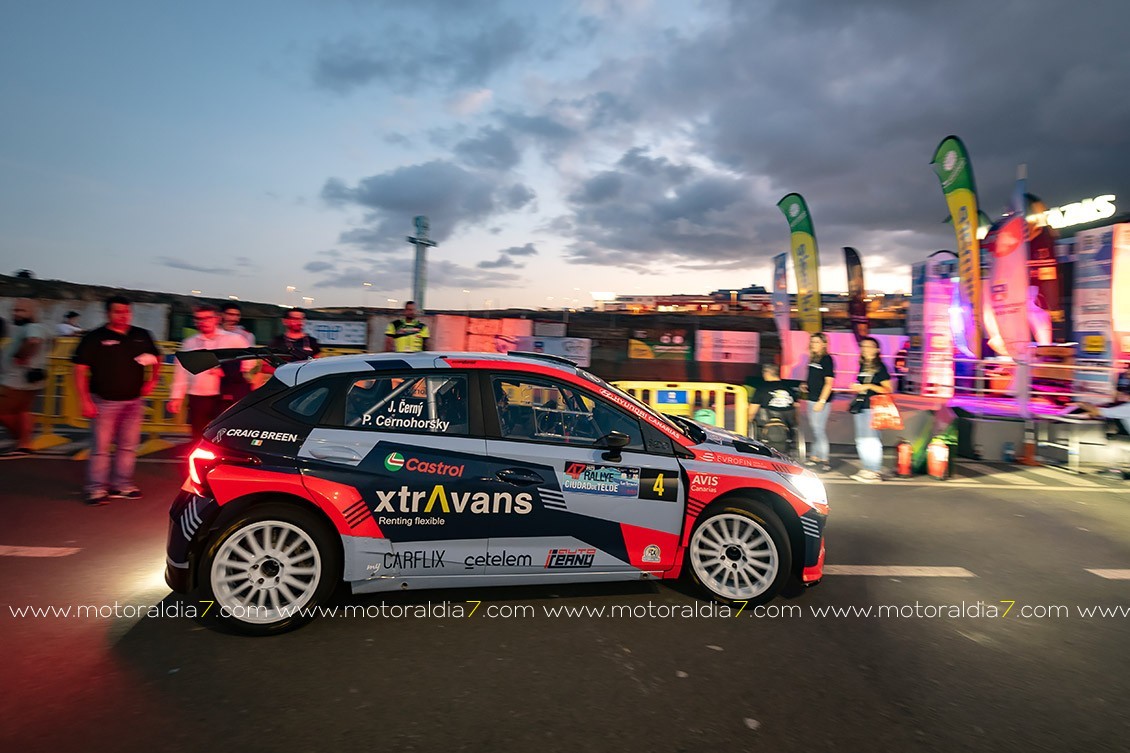Rally Ciudad de Telde,  los dos primeros en 7 décimas