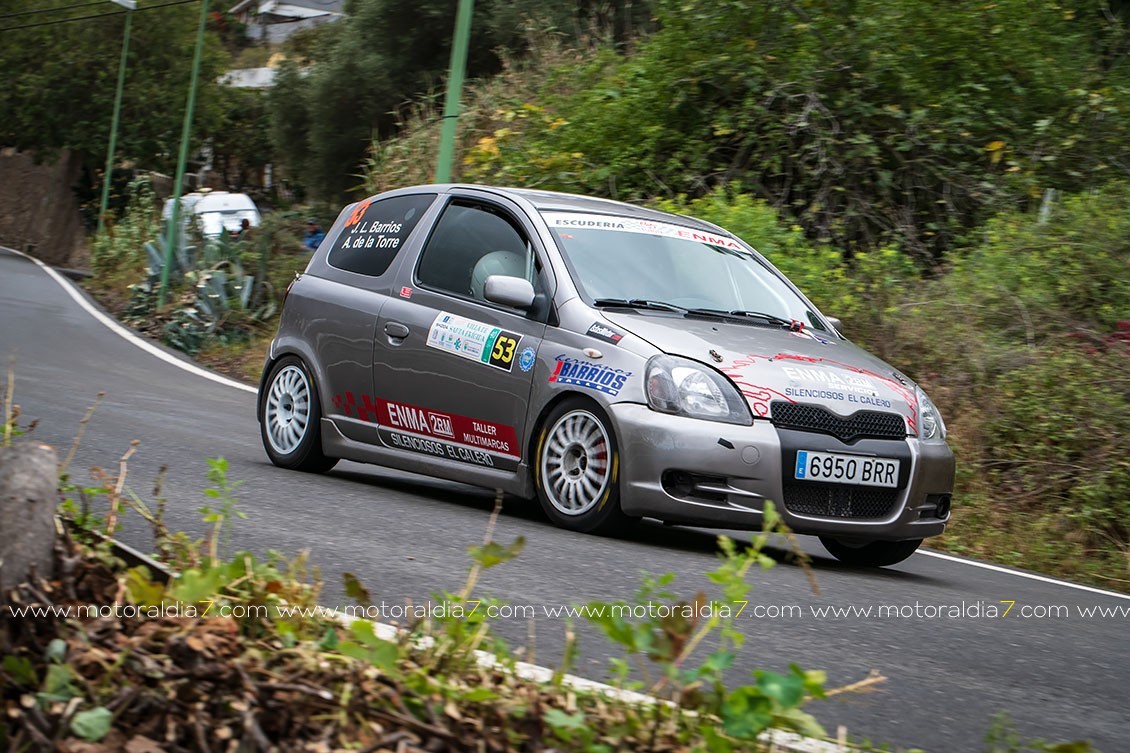 Victoria de Lemes y Peñate en el Rally Santa Brígida