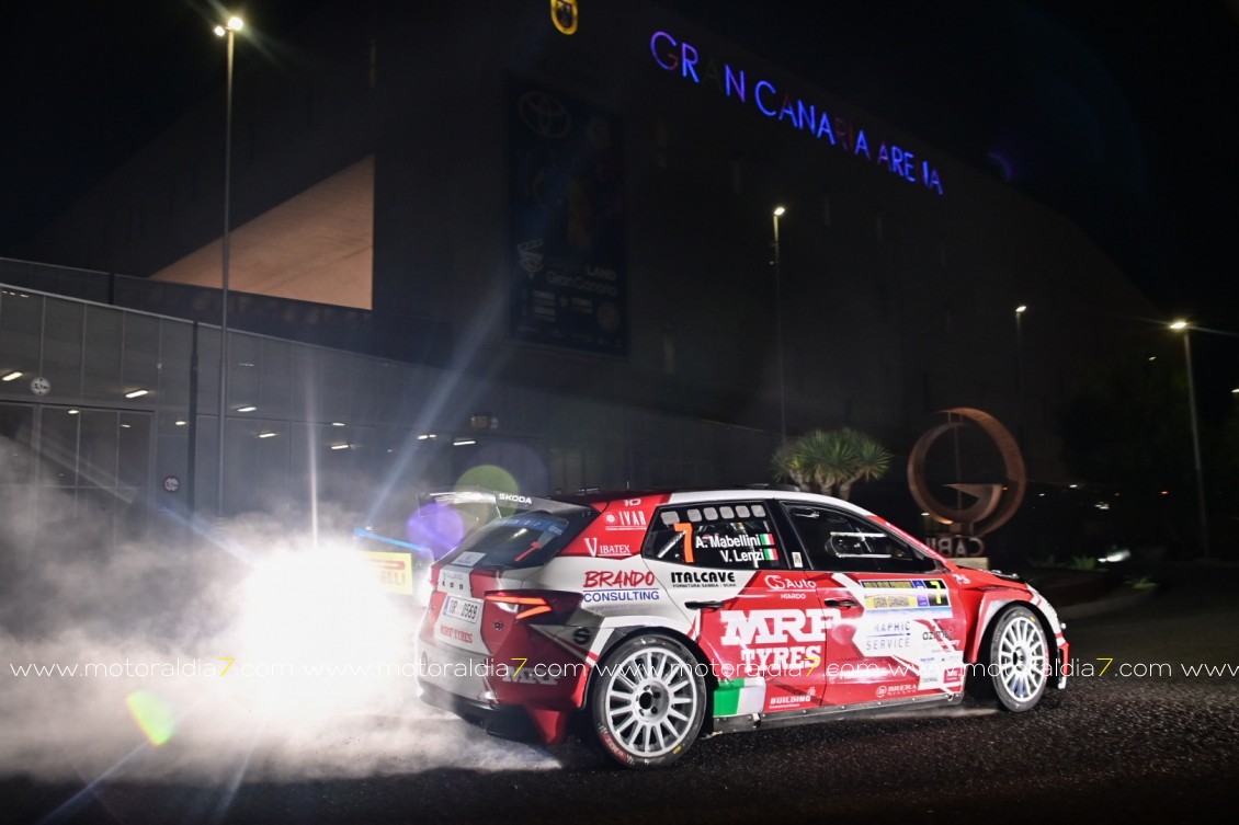 Hayden Paddon amanecerá mañana como líder del Rally Islas Canarias