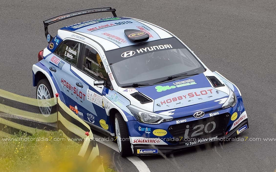 41º Rally Villa de Santa Brígida, con Luis Monzón como cabeza de lista