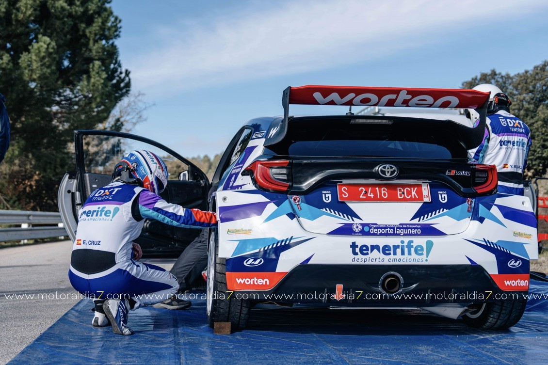 Cruz y Mujica, en el CERA 2025 con el GR Yaris Rally2