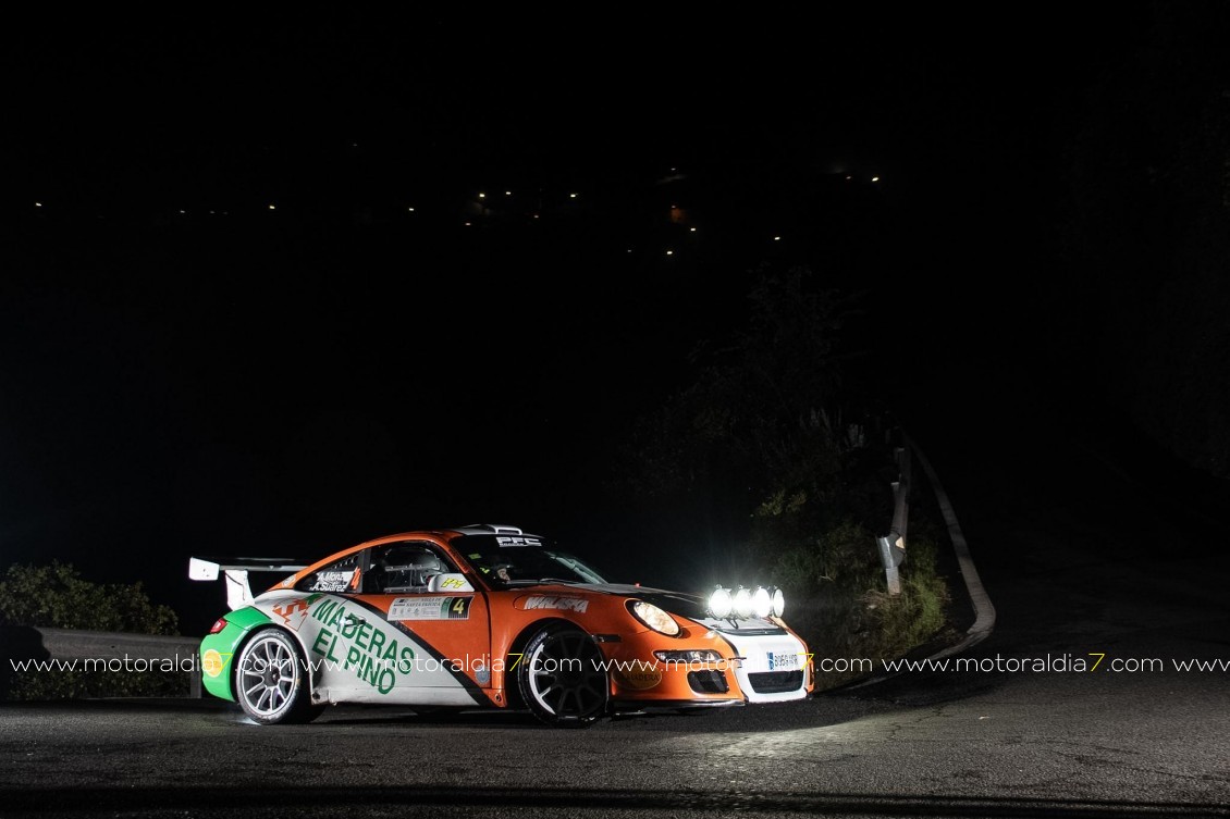 Monzón y Déniz, lideran el Rally Villa de Santa Brígida