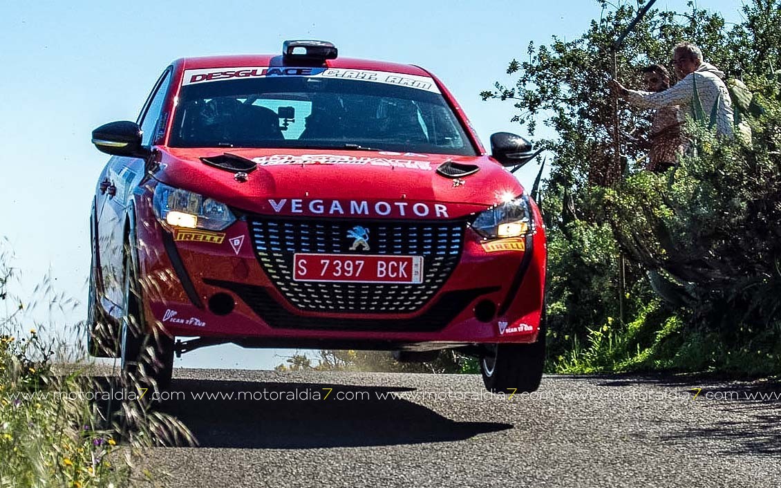Monzón y Déniz vuelven a ganar el Rally Santa Brígida diez años después