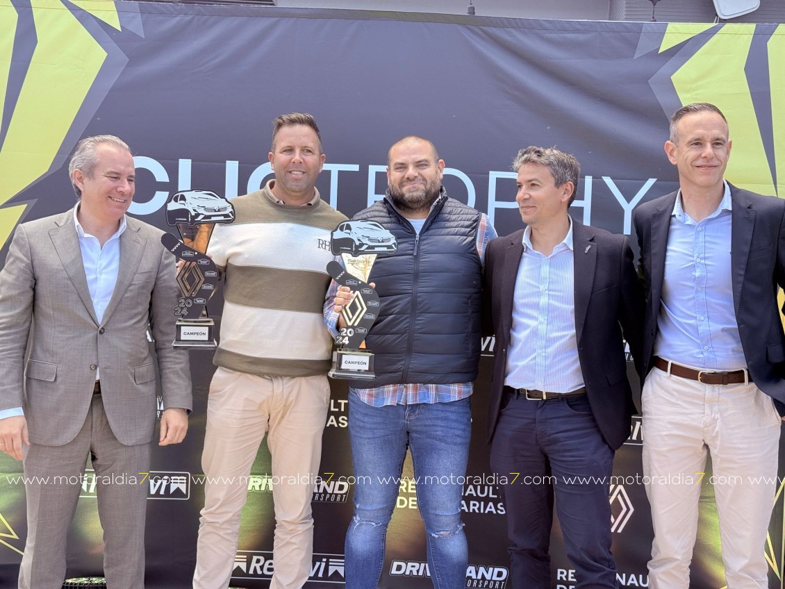 La Clio Trophy Canarias entregó sus trofeos