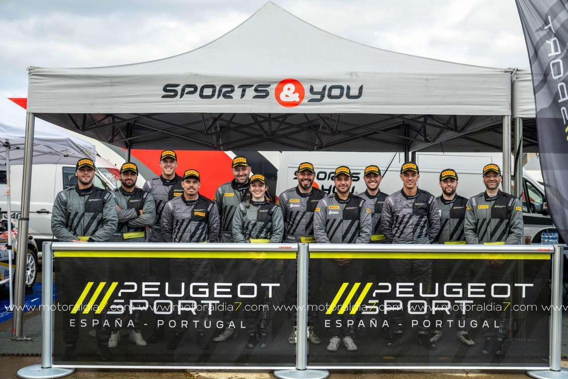 Javier Cañada y Aday Ortiz comienza ganando el Desafío Peugeot