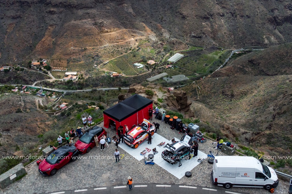 Test del Rally Islas Canarias 2025