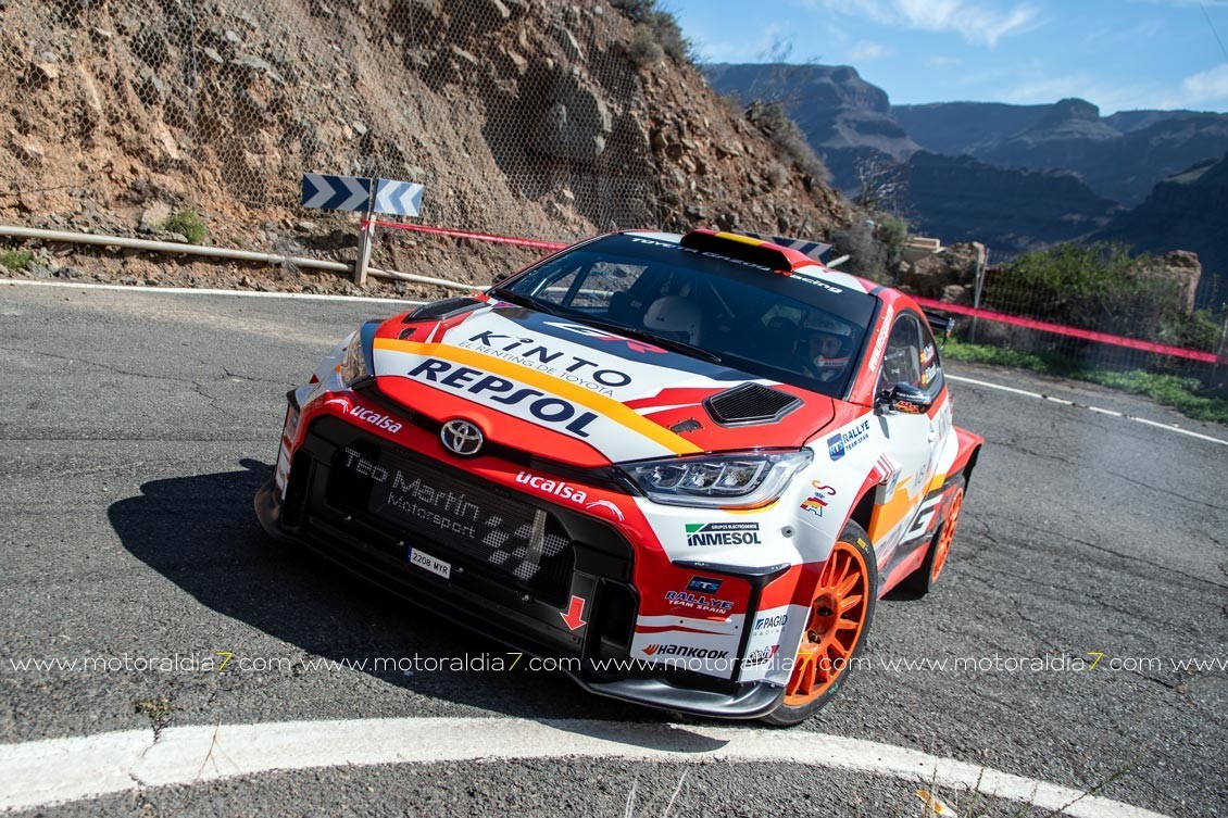 Test del Rally Islas Canarias 2025