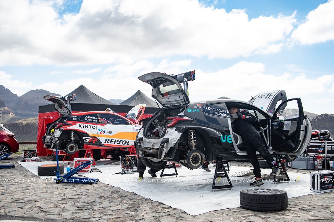 Test del Rally Islas Canarias 2025