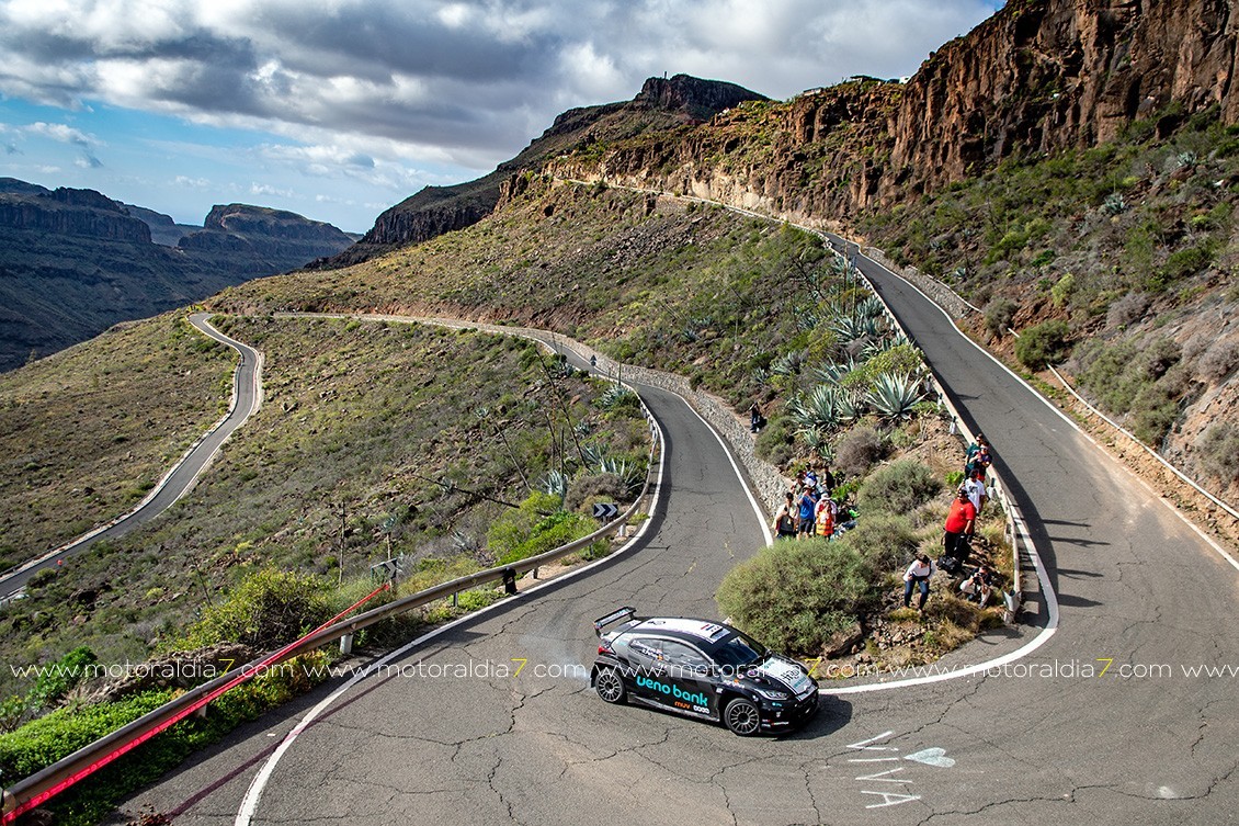 Test del Rally Islas Canarias 2025
