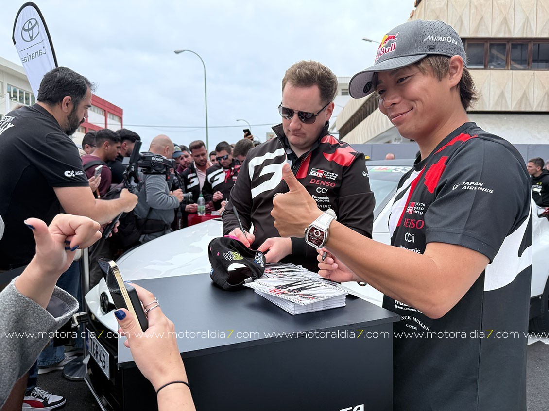La afición acudió en masa a la llamada de Toyota Gazoo Racing