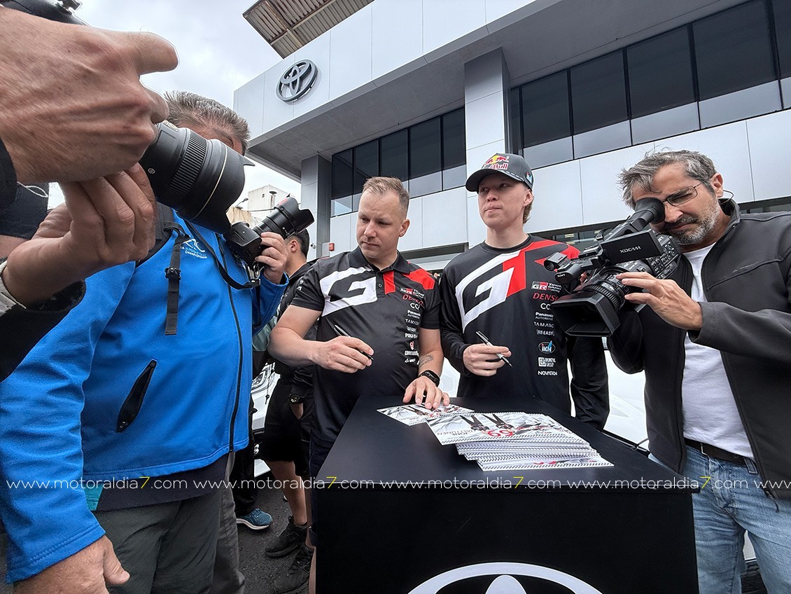 La afición acudió en masa a la llamada de Toyota Gazoo Racing