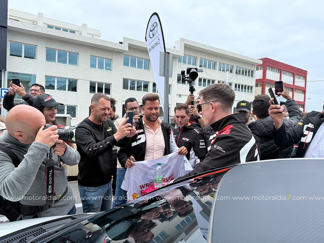 La afición acudió en masa a la llamada de Toyota Gazoo Racing