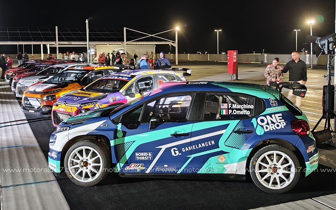 La armada Citroën para el Rally Islas Canarias