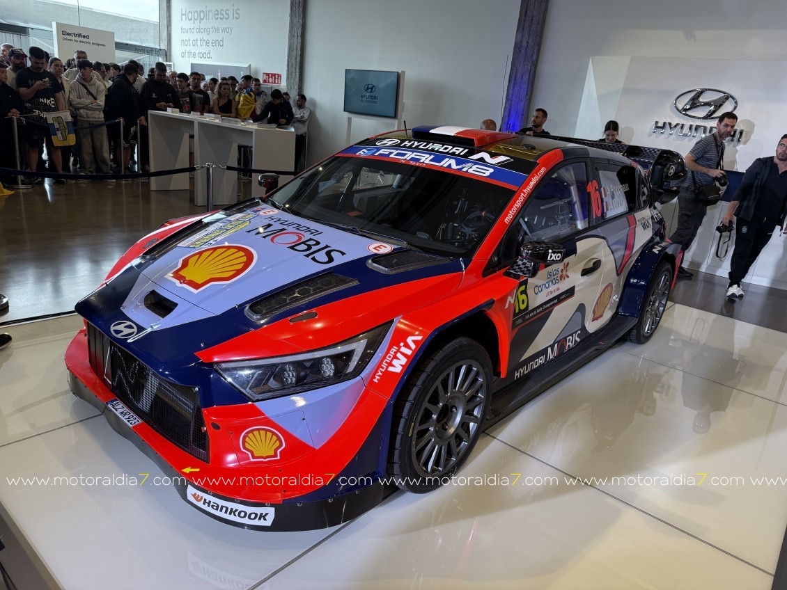 Hyundai, con todo para el Rally Islas Canarias