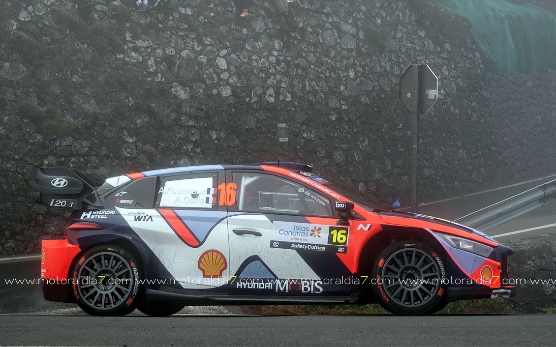 Kalle Rovanpera, sigue mandando en el Rally Islas Canarias