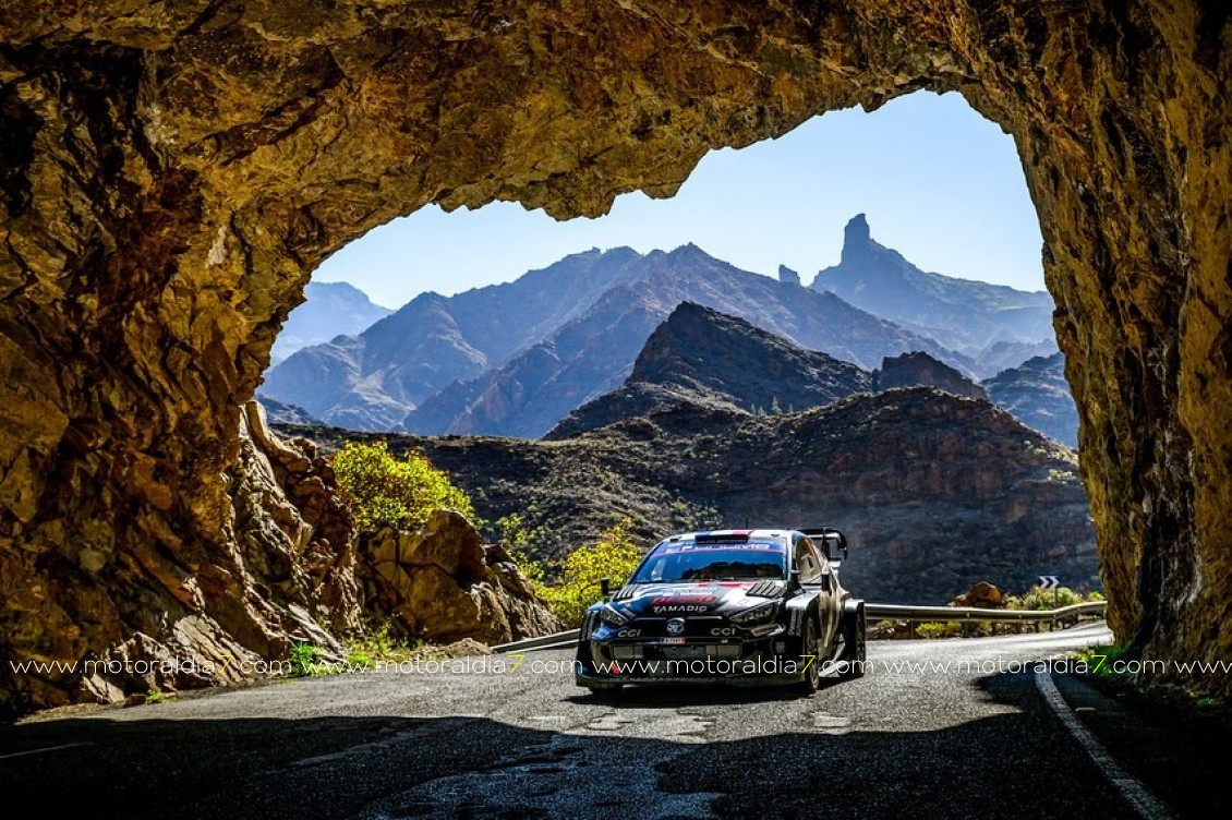 Rovanpera encabeza la armada Toyota en el Rally Islas Canarias