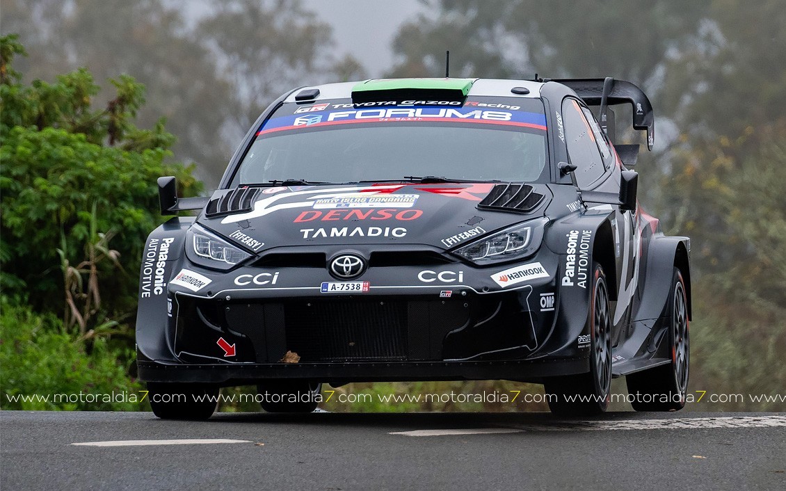 Kalle Rovanpera sigue dominando el Rally Islas Canarias