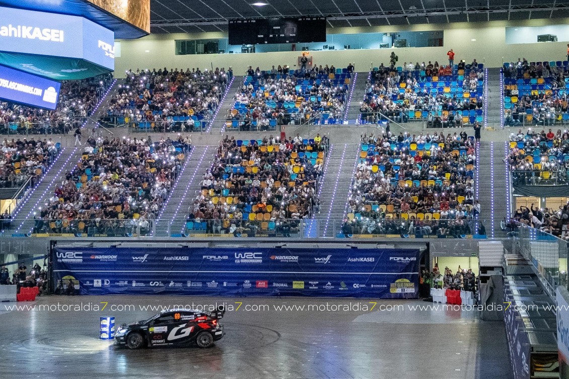 Rovanpera, es inalcanzable y vuela en el Rally Islas Canarias