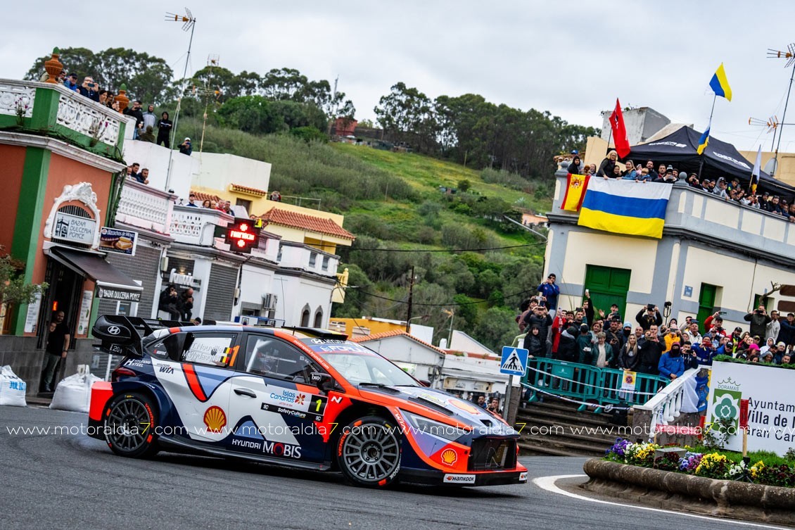 Kalle Rovampera hace historia en el Rally Islas Canarias