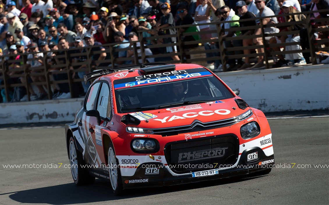 Kalle Rovampera hace historia en el Rally Islas Canarias