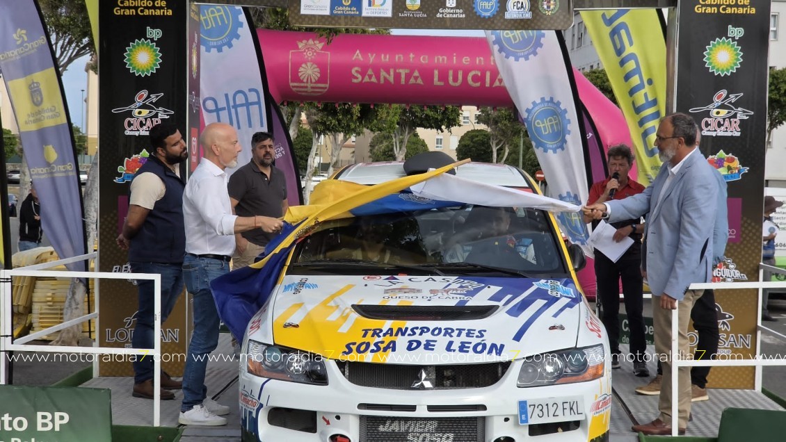 Vecindario ya vive el ambiente del Rally de Tierra de Santa Lucía