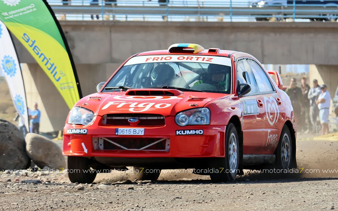 Quintana y Hernández, vencedores en el Rally de Santa Lucía