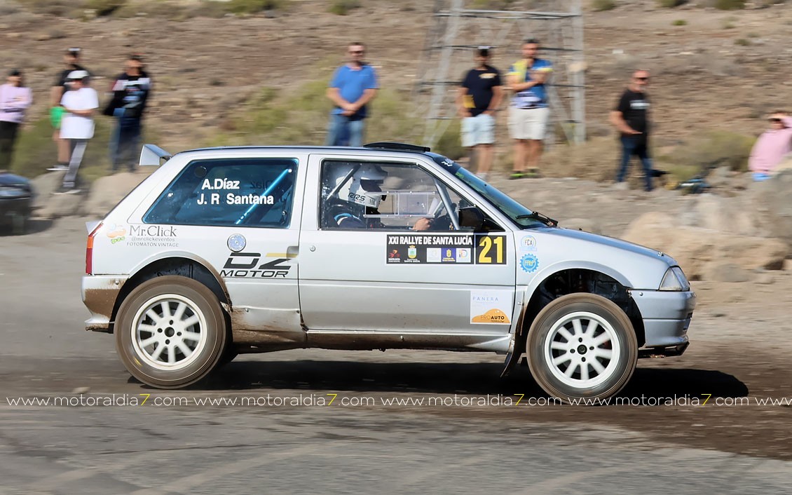 Quintana y Hernández, vencedores en el Rally de Santa Lucía