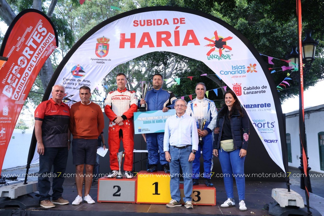 Toñín Suárez gana en Haría el pulso a los líderes del Regional