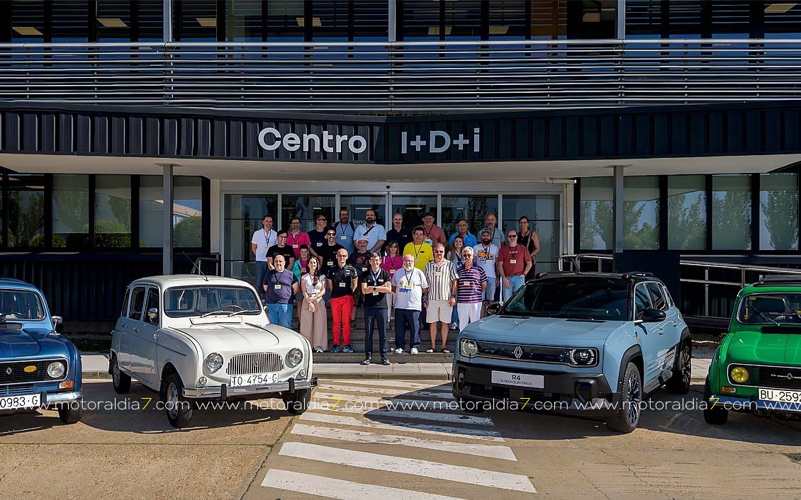 Pasado y presente con el Renault 4