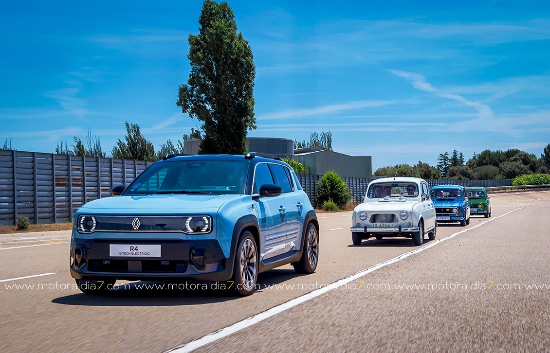 Pasado y presente con el Renault 4