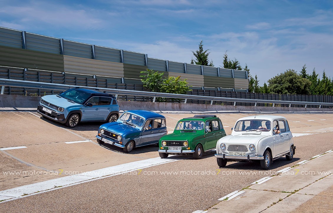 Pasado y presente con el Renault 4