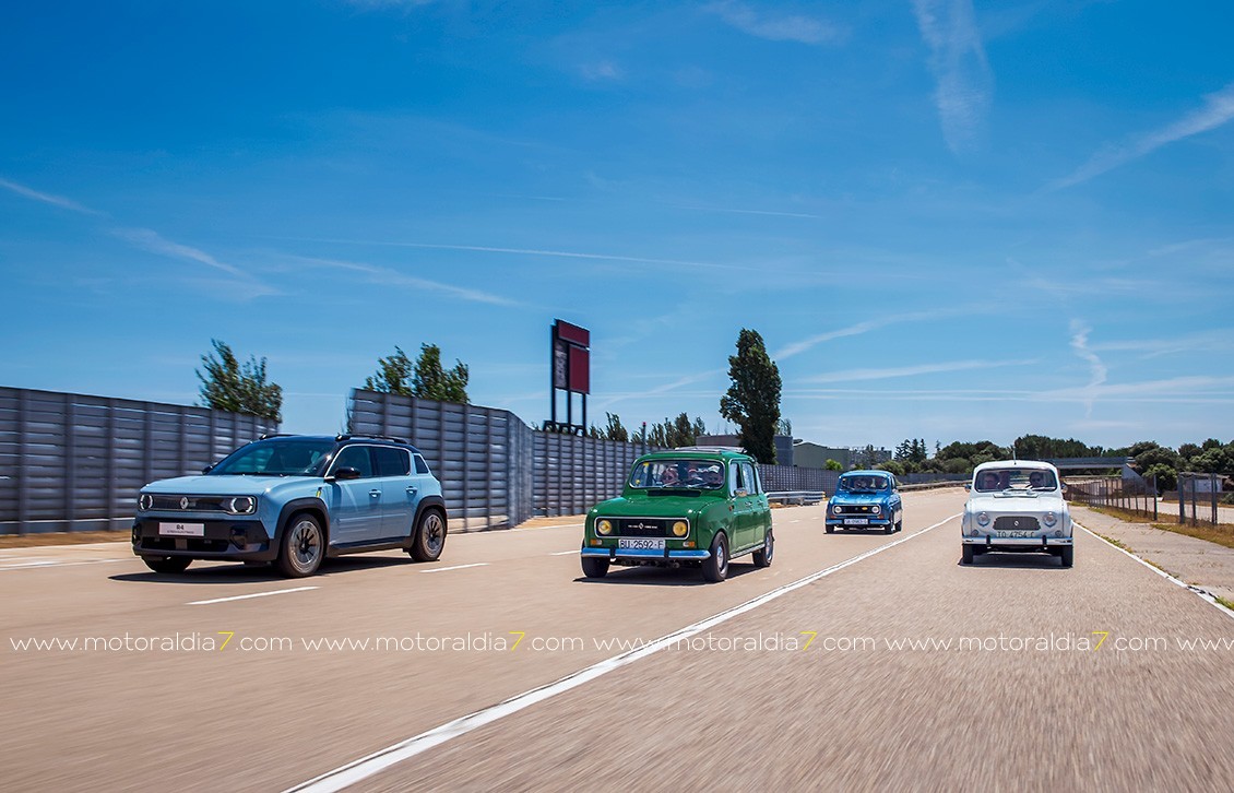 Pasado y presente con el Renault 4