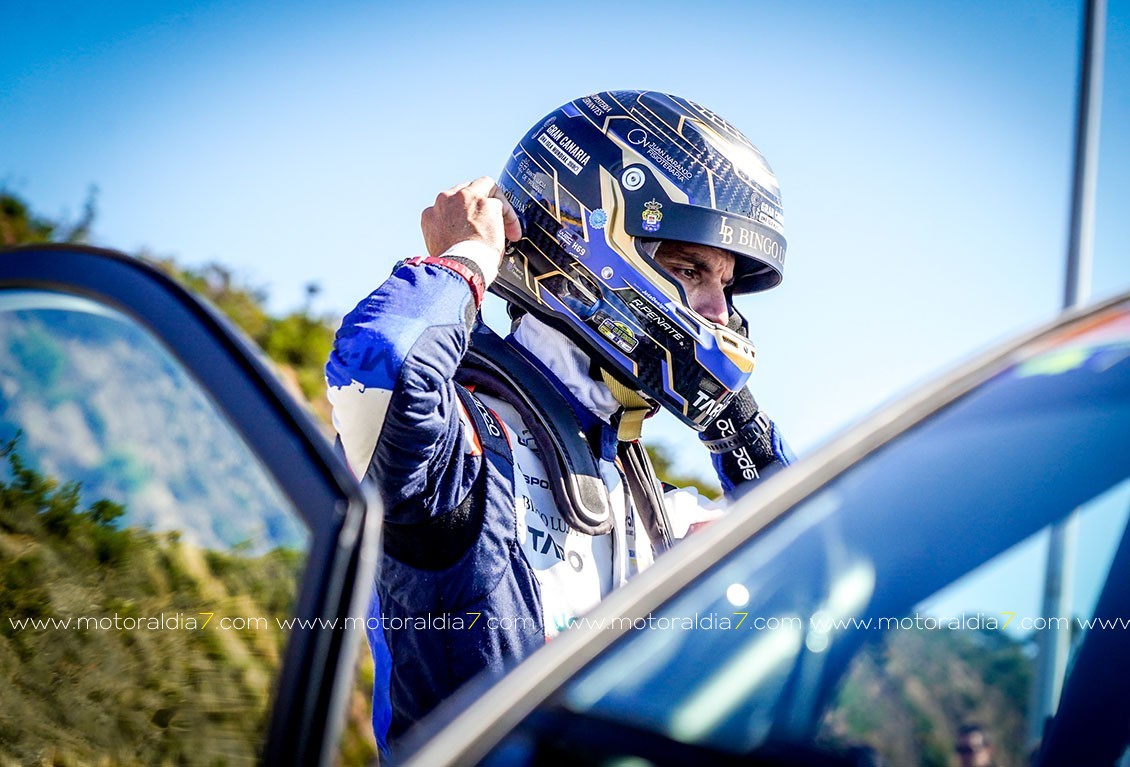 Domínguez y  Peñate en el Acrópolis Rally de Grecia