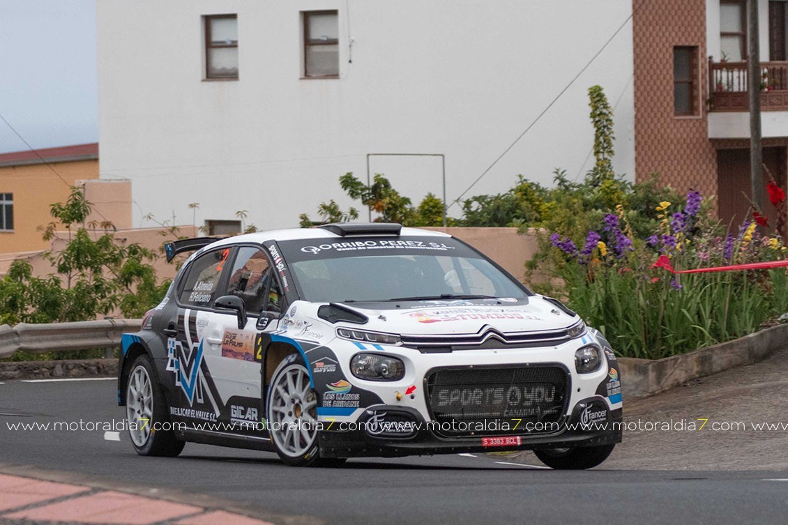 Iván Armas y Ruperto Ramos ganan en el Rallysprint Cielo de La Palma