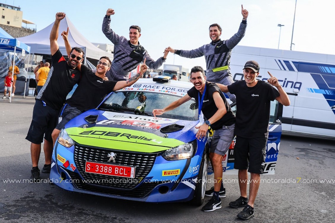 Giovanni Fariña vence en Madeira y es líder de la Peugeot Rally Cup Ibérica