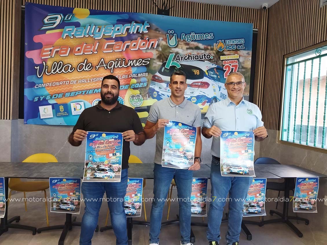 Todo listo para el Rallysprint Era del Cardón