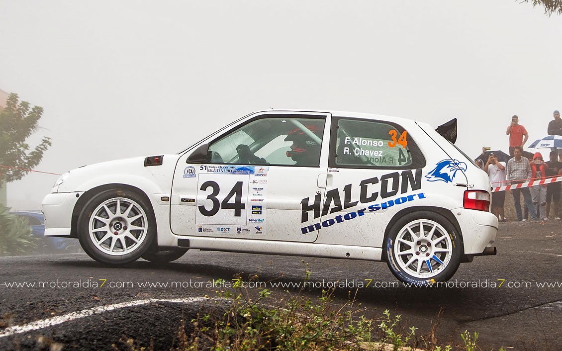 Javier e Iván Bouza ganan el Rally Isla Tenerife Histórico