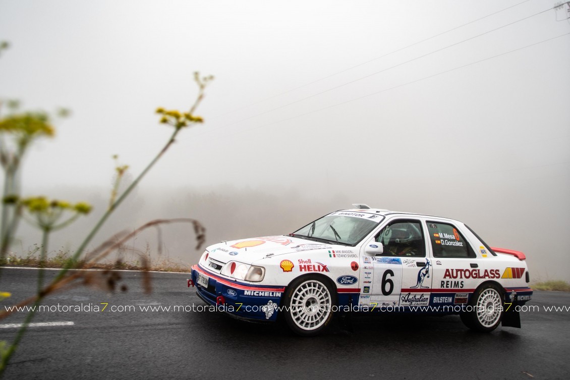 Javier e Iván Bouza ganan el Rally Isla Tenerife Histórico