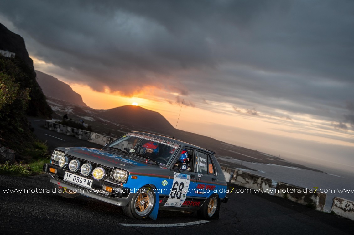 Javier e Iván Bouza ganan el Rally Isla Tenerife Histórico