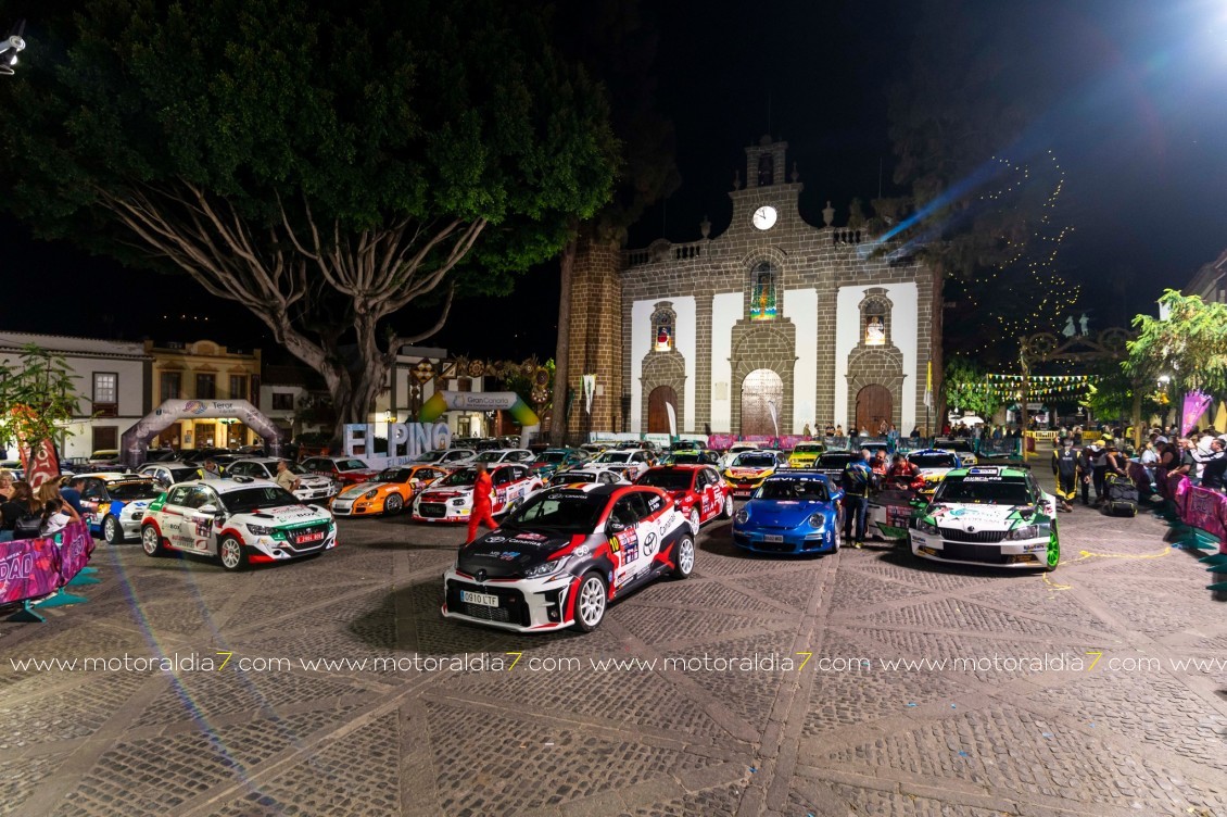 129 equipos en el Rally Villa de Teror 2025
